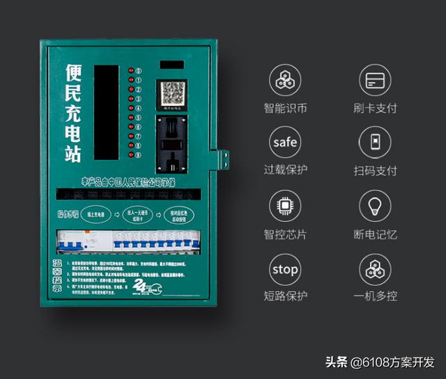 小区智能电瓶车充电桩系统计划/APP/小程序/私家号/网站