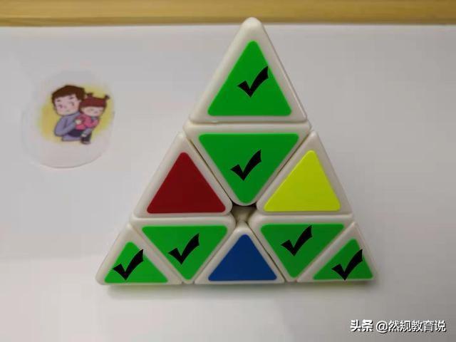 【三角魔方】图文教程，只需要记住一个公式。
